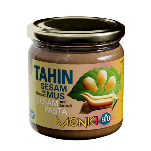 Tahin-Sesammus geröstet mit Meersalz, 330g