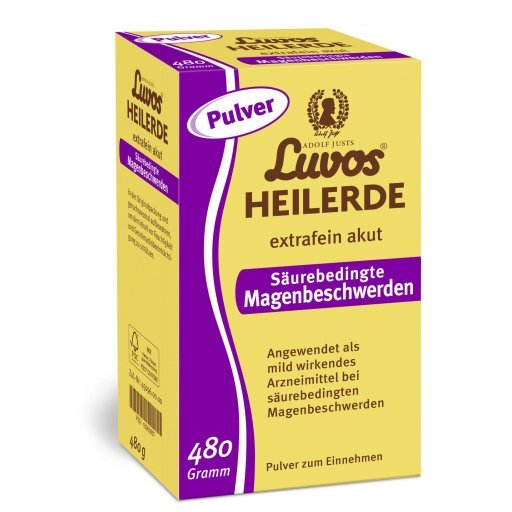 Heilerde Luvos extrafein akut - Pulver, 480g