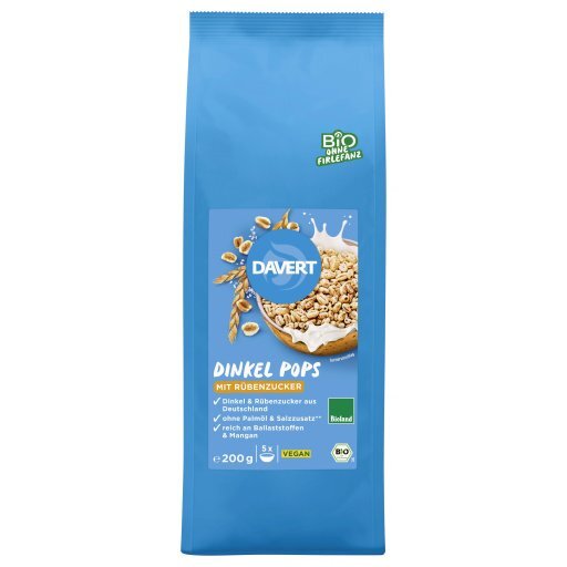 Dinkelpops mit Rübenzucker BIOLAND, 200g
