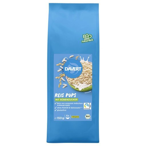 Reispops mit Rübenzucker, 150g