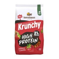 Krunchy High Protein Erdbeer Vanille, 450g