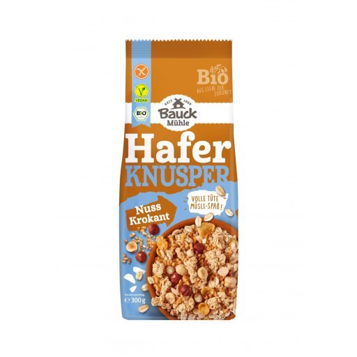 Hafer Knuspermüsli Nuss Krokant glutenfrei, 300g