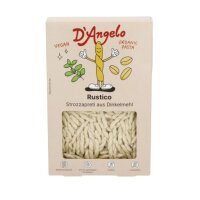 Rustico Dinkel Strozzapreti ungefüllt vegan, 250g