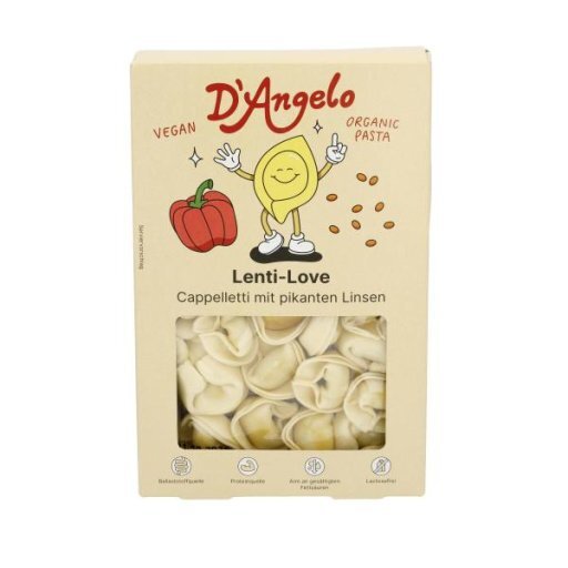Lenti Love Cappelletti pikante Linse vegan, 250g