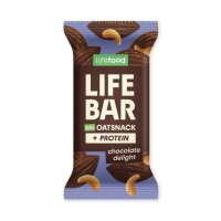 lifebar Oat Snack Protein Chocolate Delight, 40g