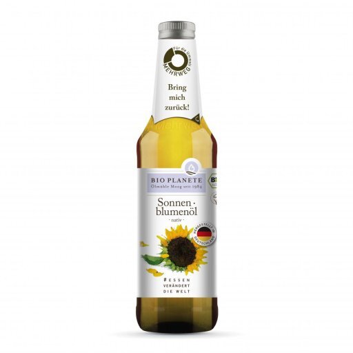 Sonnenblumenöl nativ deutscher Herkunft - Mehrweg, 500ml