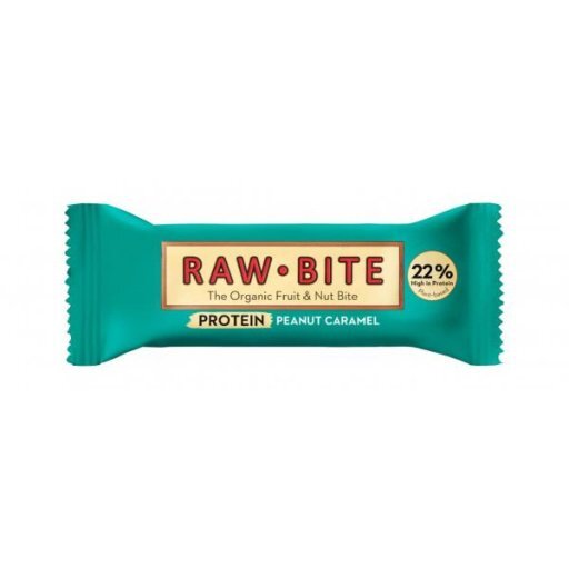 RAW BITE Protein Peanut Caramel, 45g