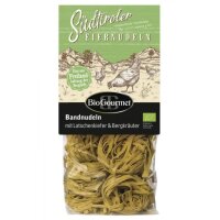 Bandnudeln mit Latschenkiefer & Bergkräuter, 250g
