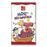 Mini Reiswaffeln Multifrucht vegan, 40g
