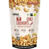 Cashewkerne mit Chili & Paprika FairTrade, 125g