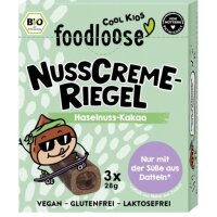 Nusscreme Riegel Haselnuss-Kakao, 3x28g