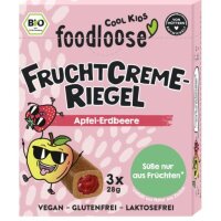 Fruchtcreme Riegel Apfel-Erdbeere, 3x28g