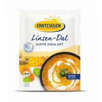 Linsen Dal Suppe India, Tüten