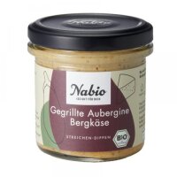 Brotaufstrich Gegrillte Aubergine Bergkäse, 135g