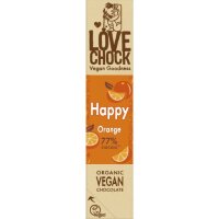 Riegel Happy Orange 79% vegan, 40g