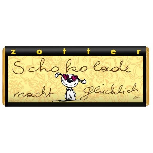 Schokolade macht glücklich - Salzkaramell, 70g