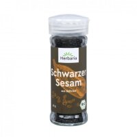 Schwarzer Sesam - Streuglas, 45g