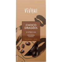 Choco Dragées Espresso vegan, 75g