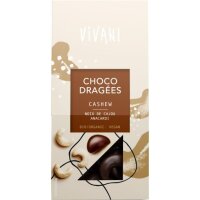 Choco Dragées Cashew vegan, 75g