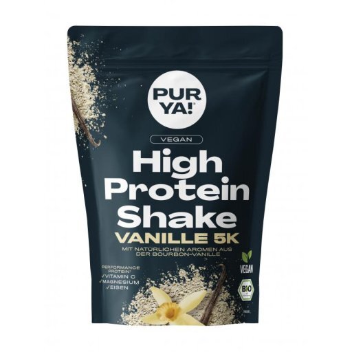 High Protein Shake Vanille 5k vegan, 300g