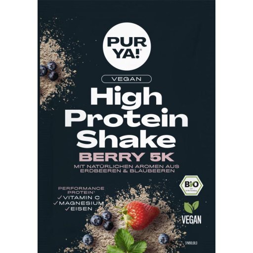 High Protein Shake Berry 5k vegan, 30g