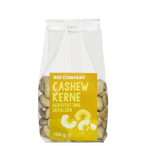 Cashewkerne geröstet und gesalzen, 100g