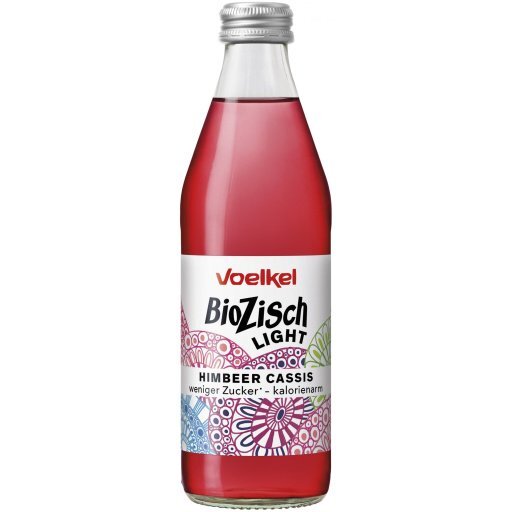 BioZisch Light Himbeer Cassis, 0.33l