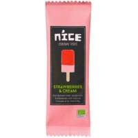 Stieleis Erdbeeren mit Sahne, 70ml