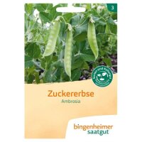 Zuckererbse Ambrosia, Tüten