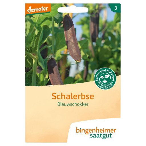 Schälerbse blau Blauwshokker, Tüten