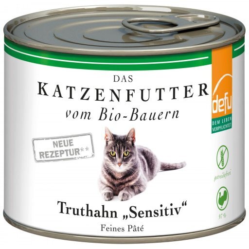 Katzenfutter Truthahn sensitiv - Dose, 200g