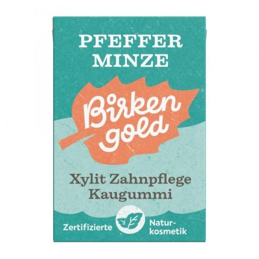 Zahnpflege Kaugummi Pfefferminze zuckerfrei, 28g