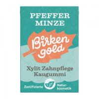 Zahnpflege Kaugummi Pfefferminze zuckerfrei, 28g
