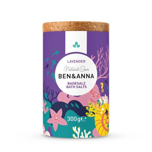 Ben&Anna Badesalz Lavender, 300g