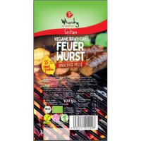 WHEATY Vegane Brat+Grill Feuerwurst, 100g