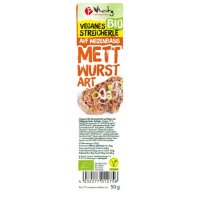L! WHEATY Veganes Streicherle Mettwurst Art, 50g