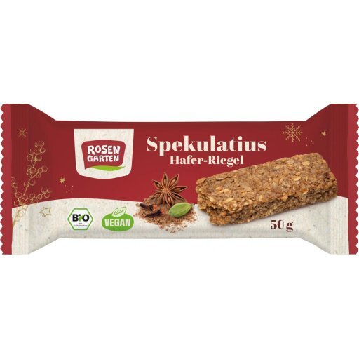Spekulatius Haferriegel vegan, 50g