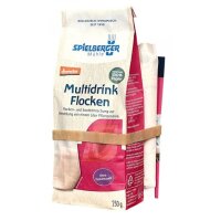 Multidrink Flocken + Getreidemilchbeutel DEMETER, 250g
