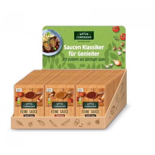 L! DISPLAY Dunkle Saucen, Display