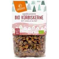 Gebrannte Kürbiskerne Vanille & Zimt, 150g