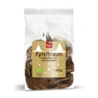 Apfeltraum Lebkuchen mit Apfelstückchen vegan, 125g