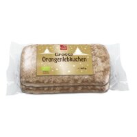 Grosse Orangen Lebkuchen vegan, 60g