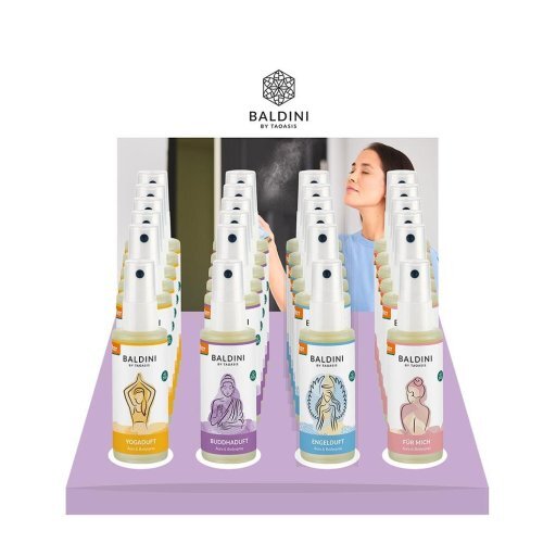 L! DISPLAY Aura & Bodyspray mit gratis TESTER, Display