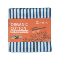 Geschirrtuch aus Bio-Baumwolle+gratis Schwammtuch,...